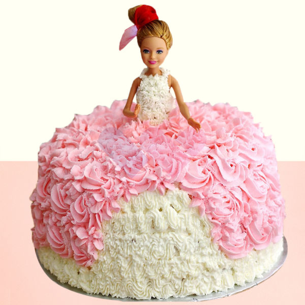 Barbie Doll Cake 3 Kg.